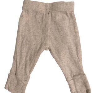 monica + andy Organic Cotton Hello Baby Pant Cream Heather Size Newborn